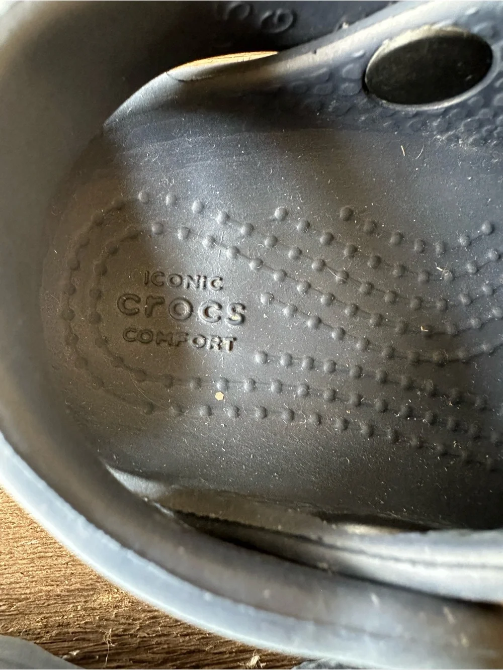 Navy Blue CROCS clogs - size 5 Toddler
